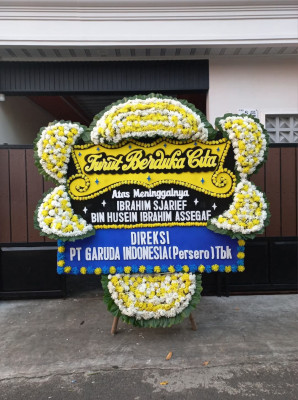 Papan Bunga Duka di Bontang Kuala